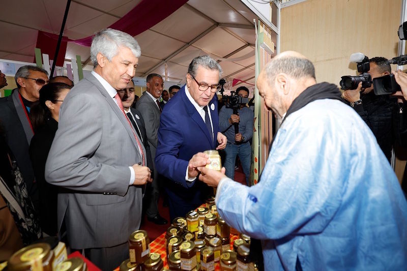 رئيس الحكومة يفتتح مهرجان اللوز بتافراوت