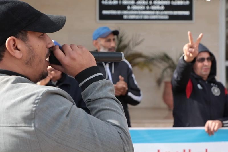 احتجاج مستخدمي "كوباك" بالرباط
