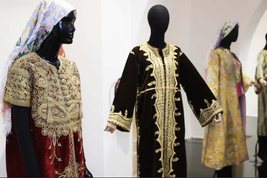 معرض خيوط القفطان المغربي