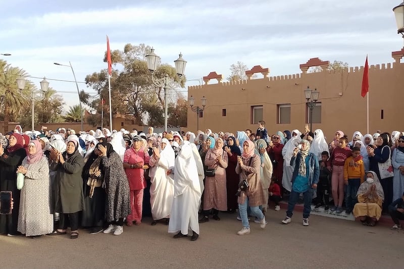 الحراك الاجتماعي بفكيك يبلغ 100 يوم.. والسكان يتشبثون برفض "خوصصة الماء"