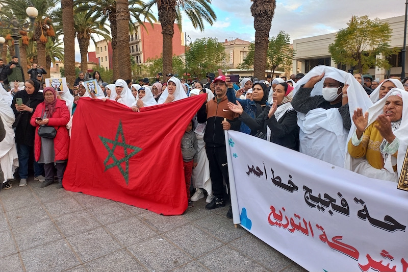 الاتحاديات يؤيدن "حراك الماء" لنساء فكيك