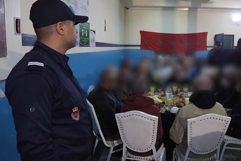 إفطار مسنين بسجن العرجات
