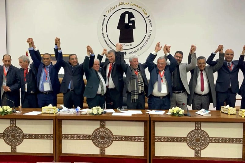 الزياني يترأس "جمعية هيئات المحامين"