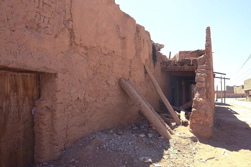 منازل آيلة للسقوط في زاكورة