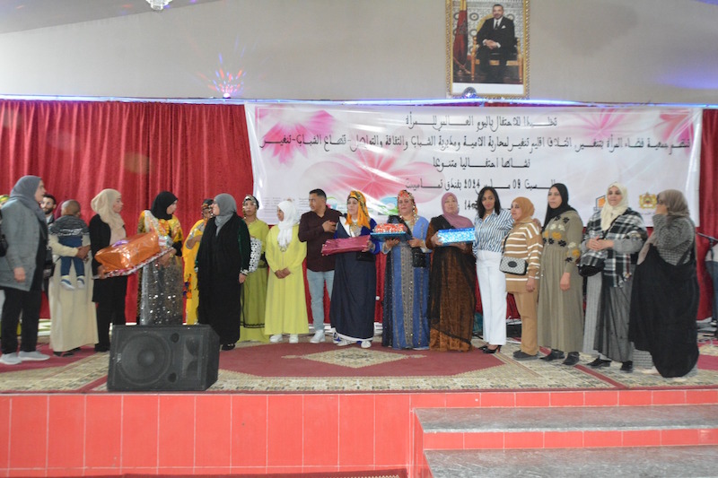 احتفالية تخلد عيد المرأة الأممي في تنغير