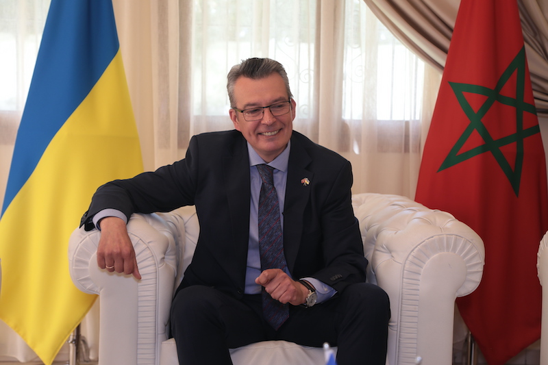 سفير أوكرانيا: كييف تدعم وحدة المغرب الترابية .. وزيلينسكي سيزور الرباط