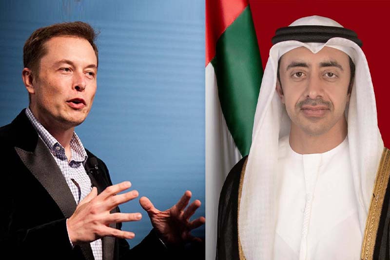 ماسك يعلق على تصريح قوي للشيخ عبدالله بن زايد