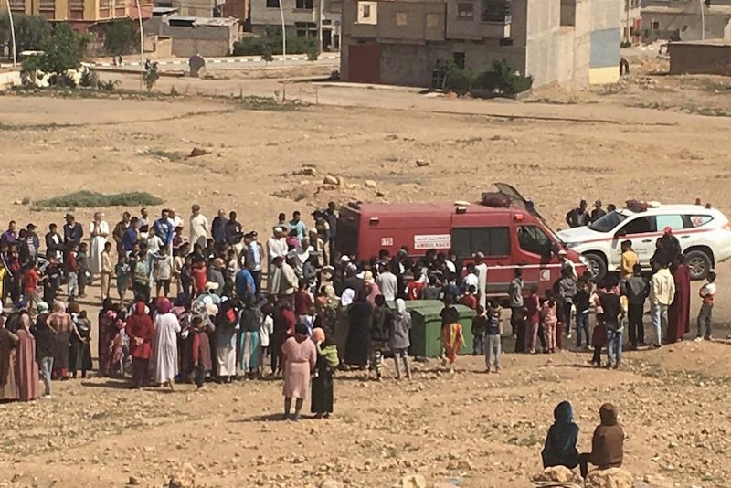 العثور على رضيع حي في حاوية للنفايات