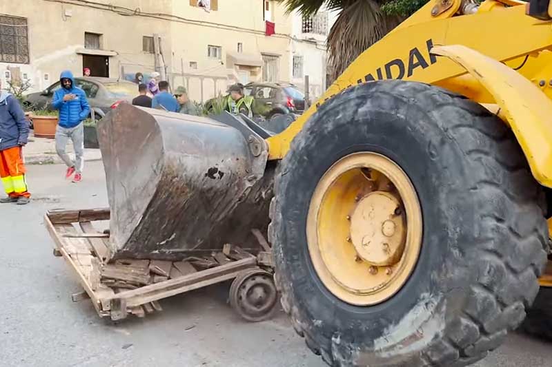 حملة ضد العربات المجرورة
