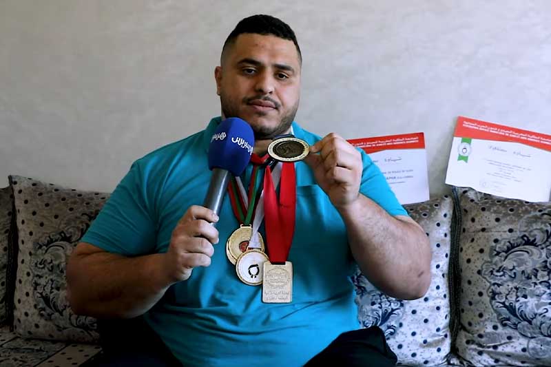 طموح العبدلاوي في الجودو