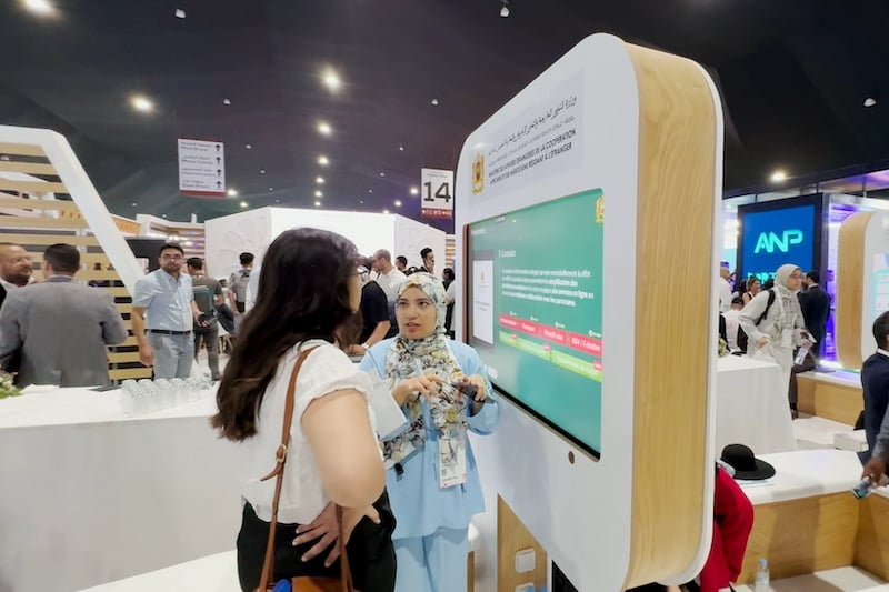 رواق الحكومة الإلكترونية يقرّب زوار "جيتكس مراكش" من رقمنة الخدمات العمومية