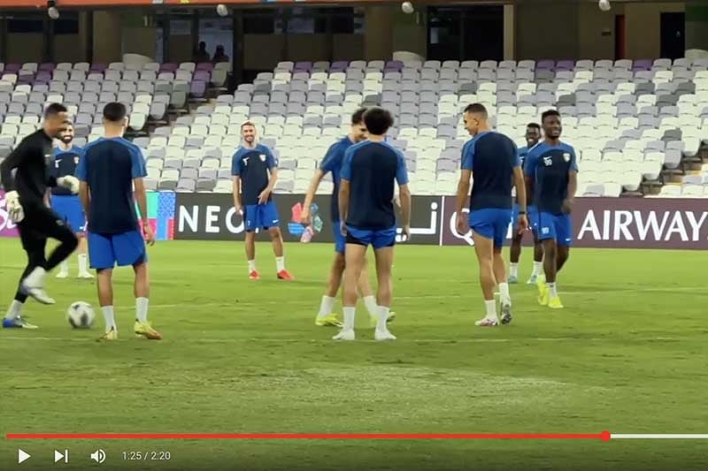رحيمي يستعد لنهائي الأبطال