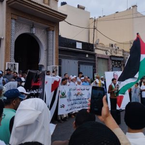 سلفيون يغيبون عن مسيرة لبنان وفلسطين وينظمون وقفات أمام المساجد