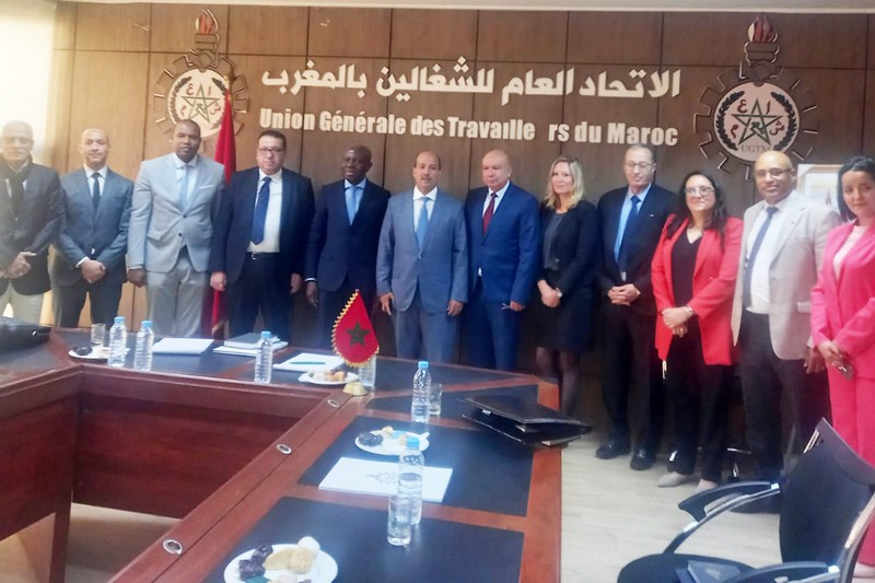 التعاون يجمع ميارة ومدير منظمة العمل