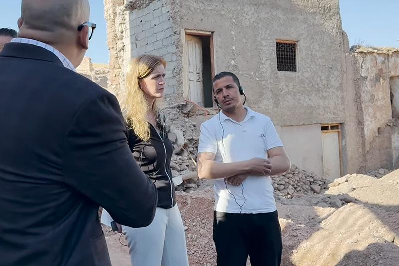 الوكالة الأمريكية تزور مدرسة أغبالو
