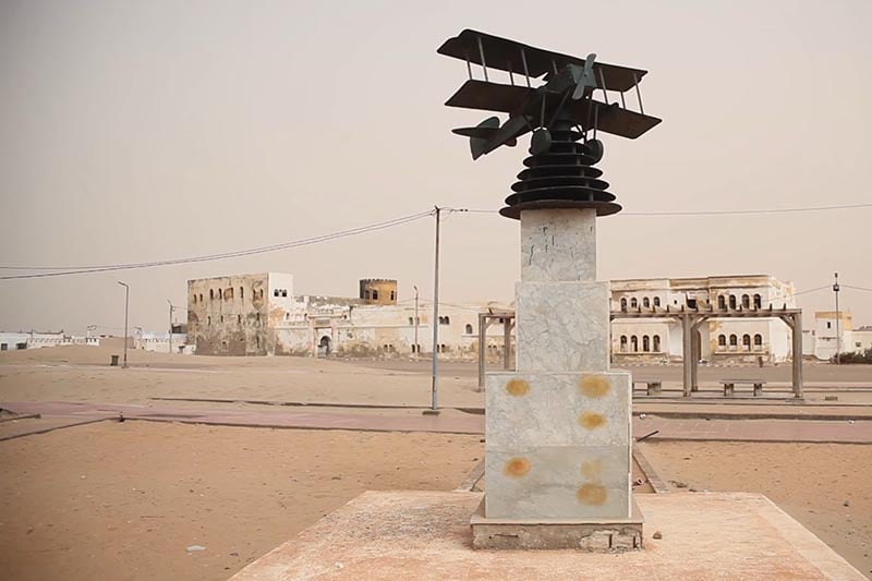 طائرة البريد الجوي في طرفاية