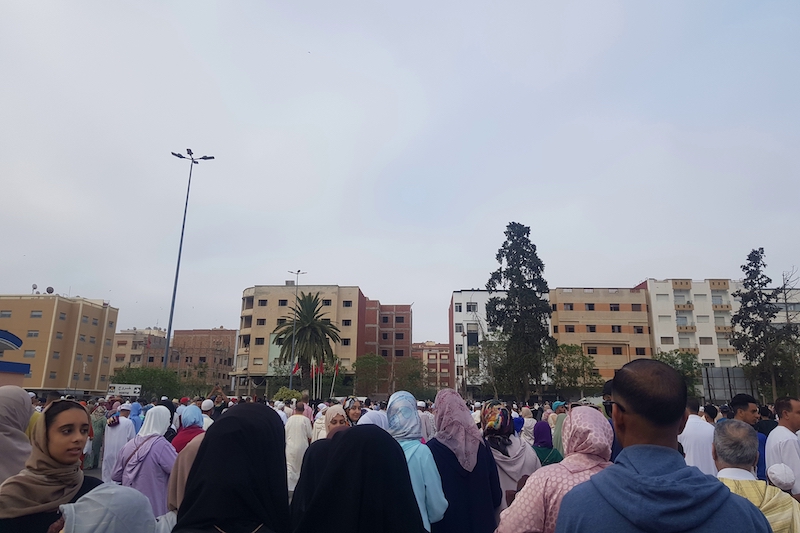 دعاء لفلسطين في خطبة سيدي سليمان