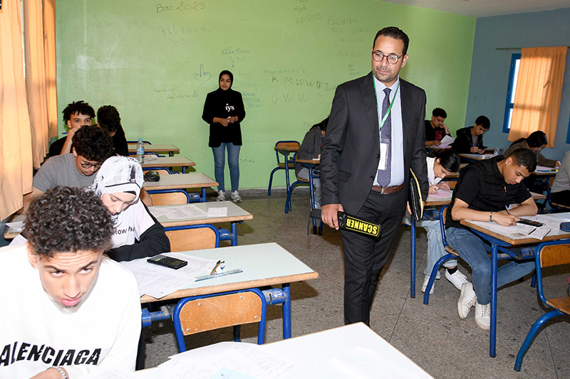 انطلاق امتحانات الباكالوريا