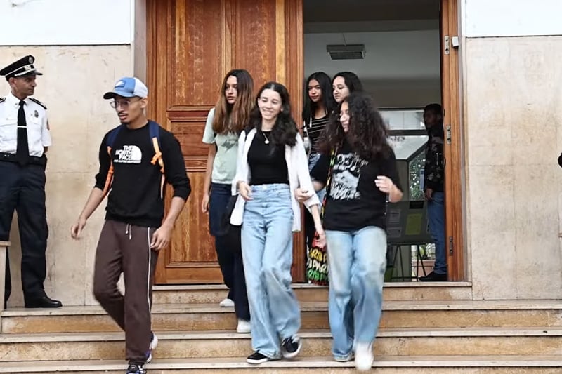 أجواء الامتحان الجهوي للباك