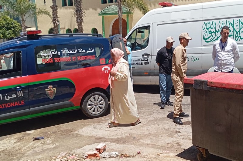 جثة رضيع قرب "ملعب أشرف حكيمي"