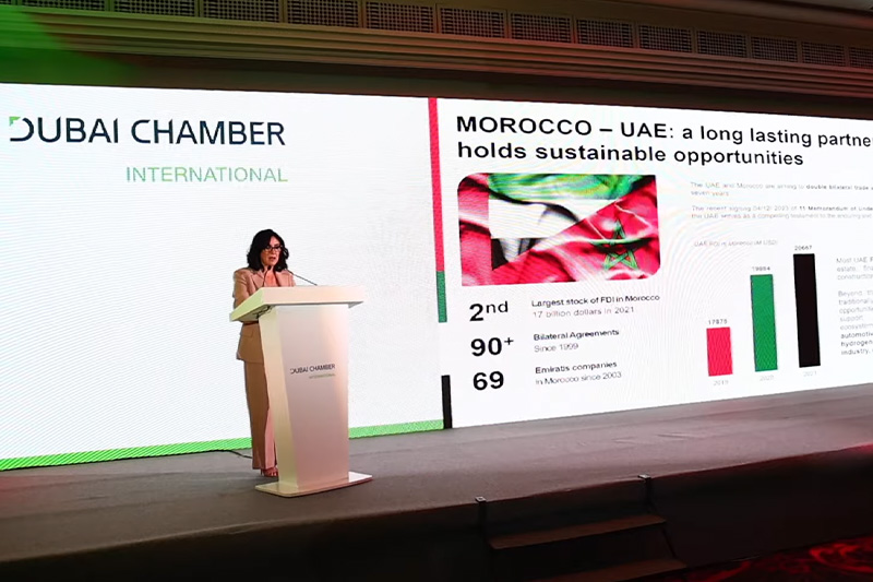 الاستثمار بين  المغرب والإمارات