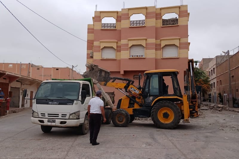 حملة تحرر الملك العمومي ببيوكرى‬