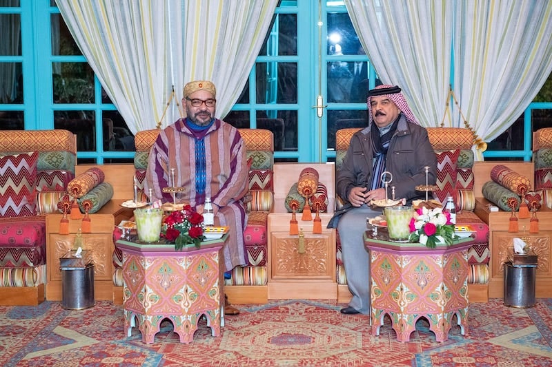 عاهل البحرين يهنئ الملك برمضان