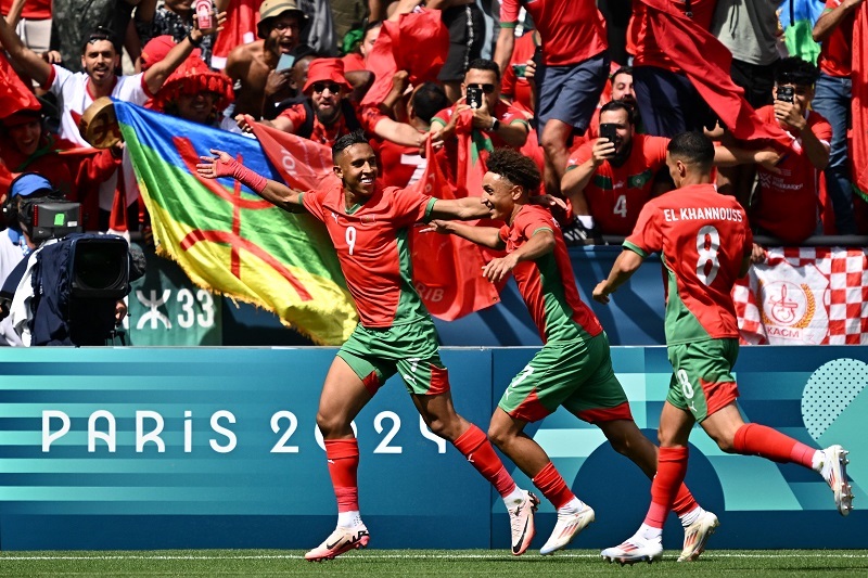 المنتخب المغربي يستهل الألعاب الأولمبية باريس 2024 بالفوز على الأرجنتين