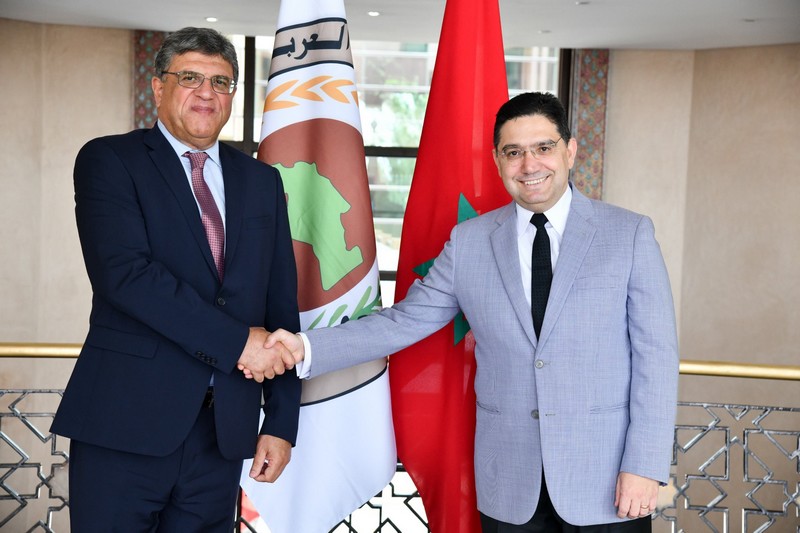 بوريطة يستقبل أمين الاتحاد المغاربي