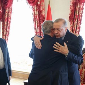 أردوغان يدين اغتيال هنية في طهران