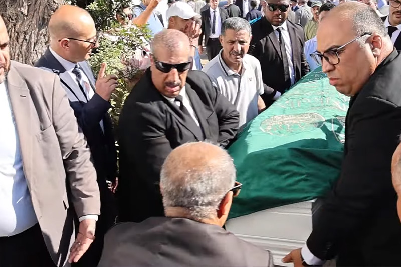 جنازة الراحلة ليلى أمزيان