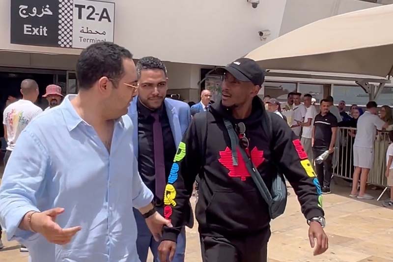 موكوينا يصل إلى الدار البيضاء