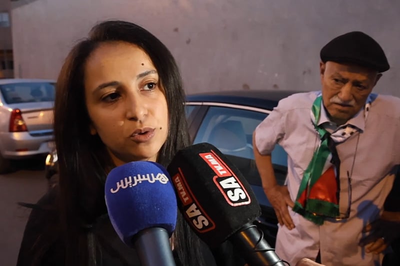 زوجة الريسوني تفرح بالعفو