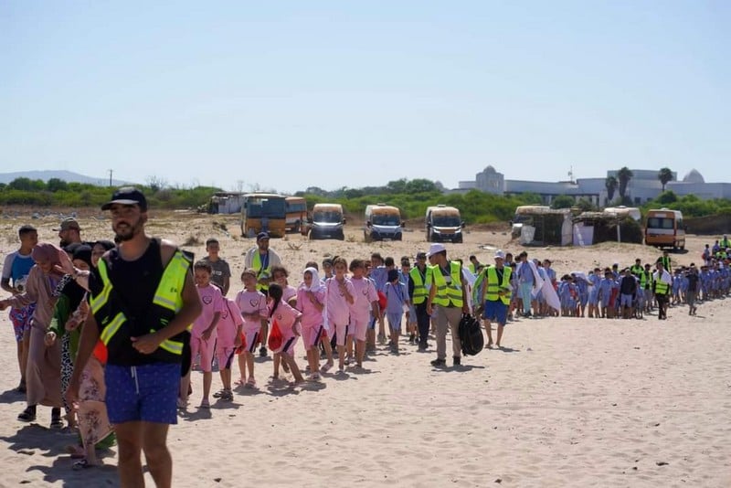 مبادرة تتيح للأطفال المتضررين من "زلزال الحوز" الاستجمام في مدينة طنجة