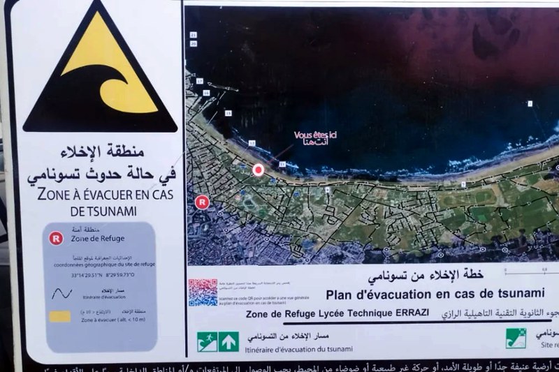 رصيف الصحافة: "لوحات تسونامي" تنتظر التعميم على المدن الساحلية بالمغرب