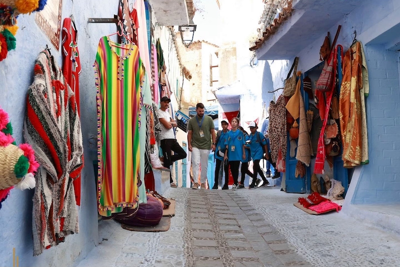 أطفال من القدس يزورون شفشاون