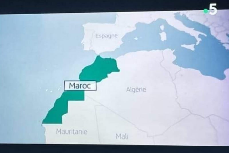 "تحول إعلامي برسائل دبلوماسية" .. خريطة المغرب كاملة تُزيّن قنوات فرنسية