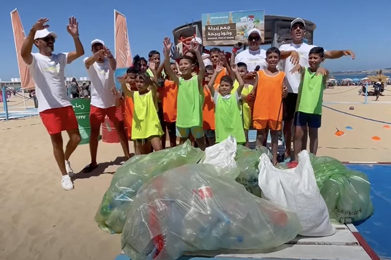 "بحر بلا بلاستيك" في طنجة