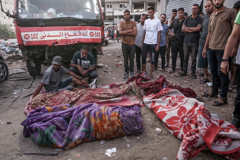 أكثر من 100 قتيل في قصف مدرسة بغزة