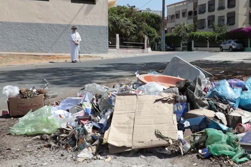 أزمة نظافة في القنيطرة