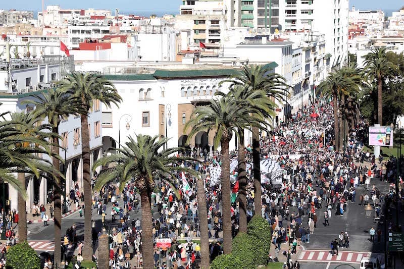 وقفات في المغرب تندد باغتيال هنية