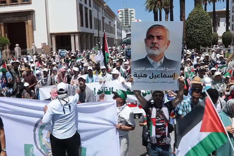 قيادات مغربية تدين اغتيال هنية