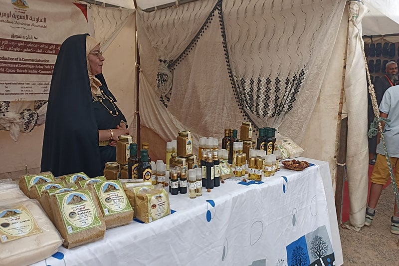 منتجات مجالية تؤثث مهرجان تافراوت