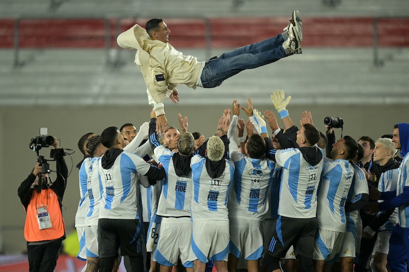 آنخيل دي ماريا يودع المنتخب الأرجنتيني