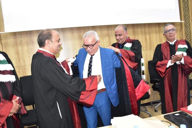 أطروحة تناقش ثمار التعاون الدولي