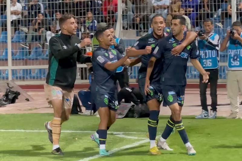 لاعبو الرجاء والفوز على آسفي