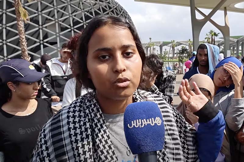 احتجاج طلبة CMC