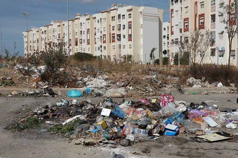 مدينة الفردوس بين النفايات