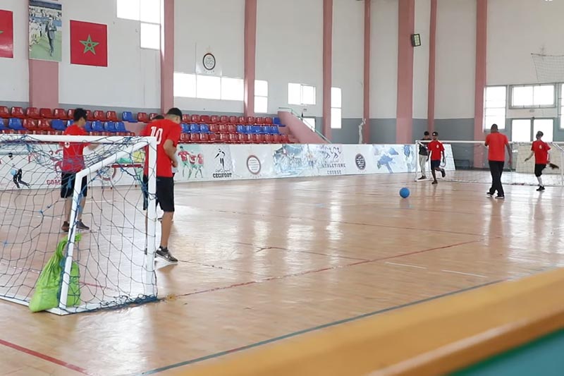 الأبواب المفتوحة بمعاهد المكفوفين