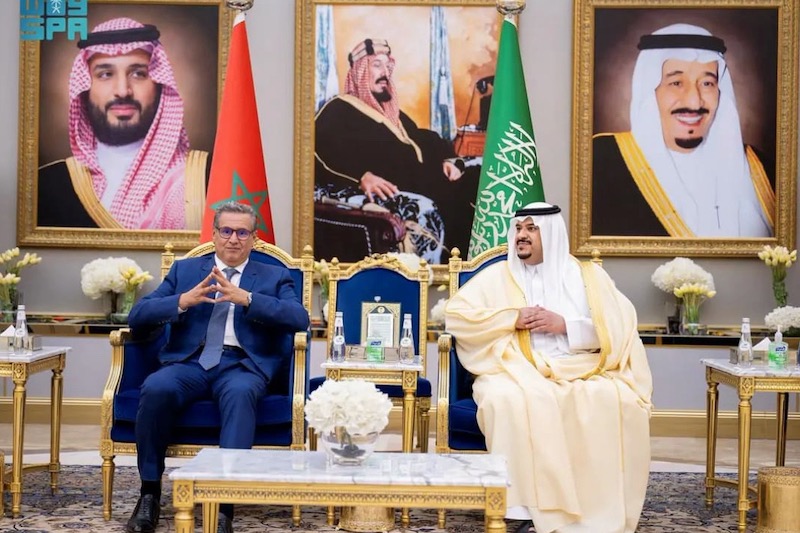 أخنوش يمثل الملك في "قمة الرياض"
